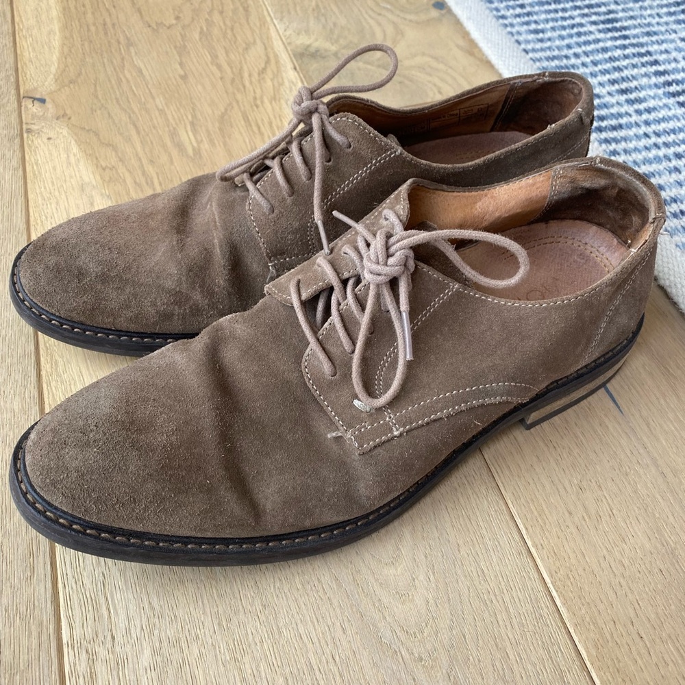 VIONIC Mens Suede Dress Shoes Size 10.5